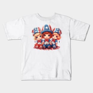 4th of July Babies #4 Kids T-Shirt